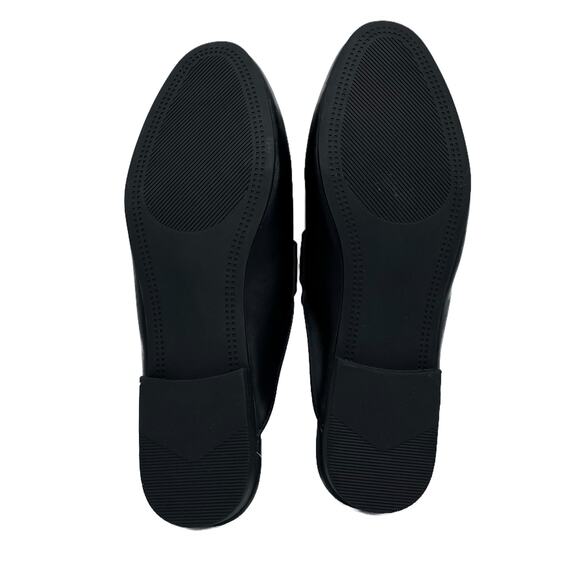 Steve Madden Rally Pointed Mule with Silver Chain in Black Size 9 - Picture 4 of 12